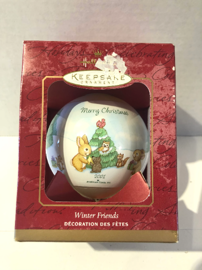 Winter Friends - Hallmark Keepsake Ornament 2001
