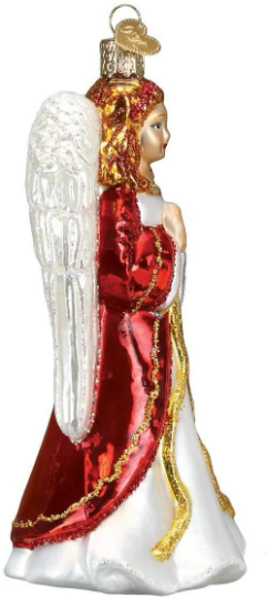 Divinity Angel - Blown Glass Tree Ornament by Old World Christmas