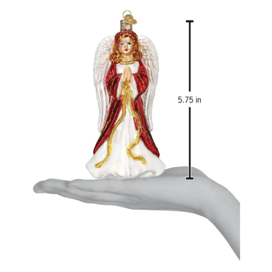 Divinity Angel - Blown Glass Tree Ornament by Old World Christmas