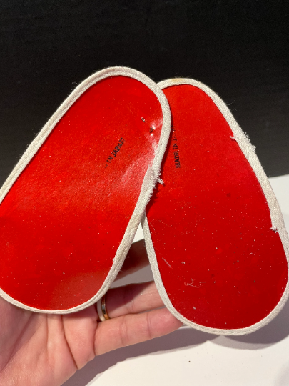 RARE 1960 Vintage Elf Slipper Christmas Decoration Made in Japan