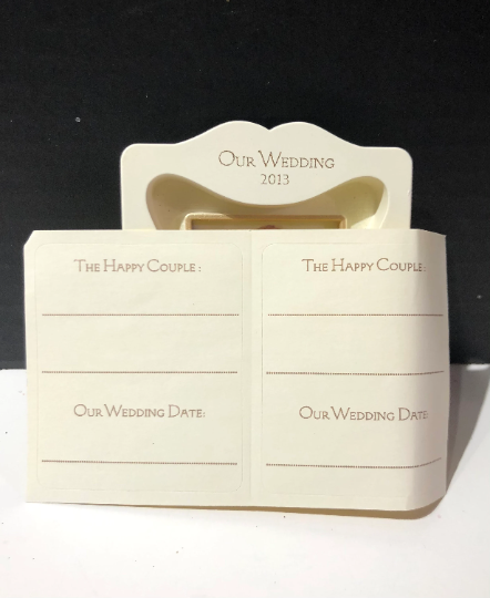 Our Wedding Frame 2013 Hallmark Christmas Ornament