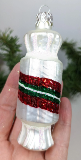 Vintage Red and Green Plaid Ornaments
