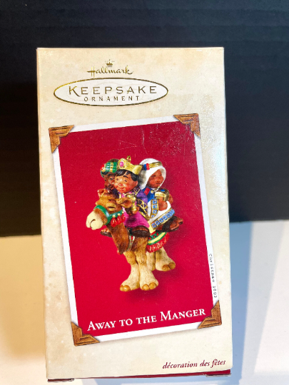 Away to the Manger - Hallmark Keepsake Ornament 2003