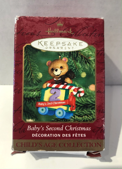Baby's Second Christmas - Hallmark Keepsake Ornament 2000