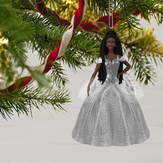 Holiday Barbie 2021 Ornament - Hallmark Keepsake Ornament 2021