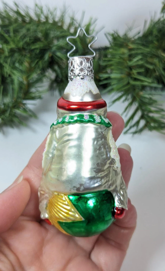 Inge Glas Clown Retired Old World Christmas Ornament
