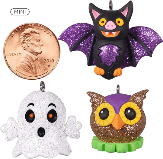 Vintage Halloween Cuties - Set of 3 - Hallmark Keepsake Ornament 2022