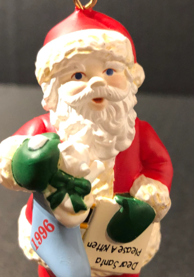 Santa's List - Hallmark Keepsake Ornament 1996
