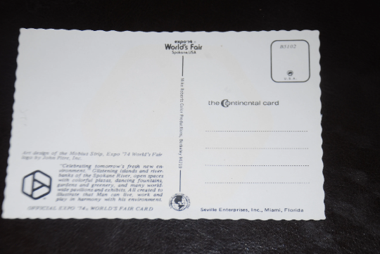 Vintage 1974 Worlds Fair Post Cards