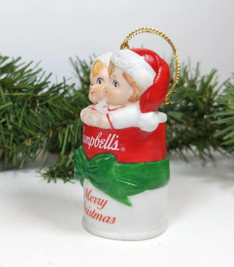 Vintage 1992 Kids in a Can Campbells Soup Ornament