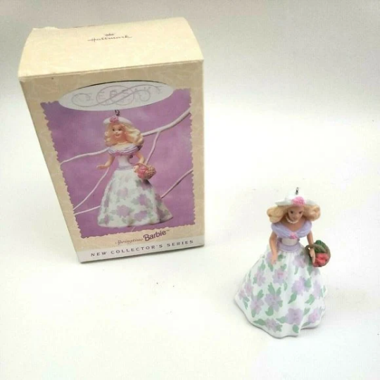 Springtime Barbie - Hallmark Keepsake Ornament 1995 Easter Collection