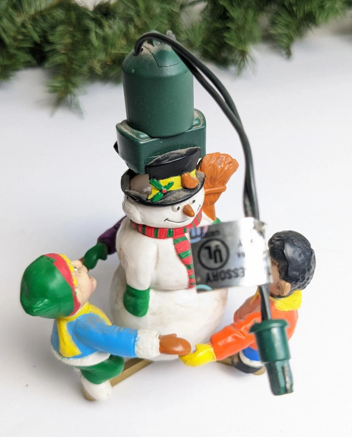 Frosty and Friends Ornamotion Christmas Ornament