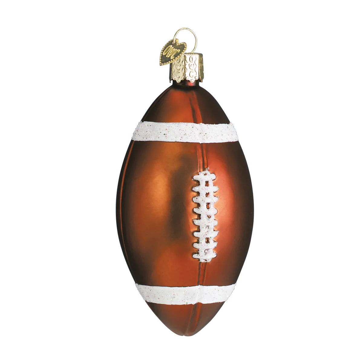 Football Blown Glass Tree Ornament by Old World Christmas Gift Stocking Stuffer