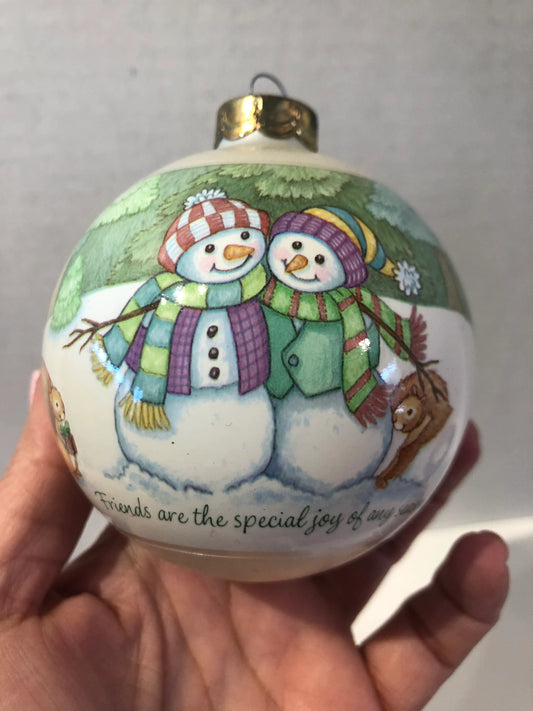 Winter Friends Christmas Ornament