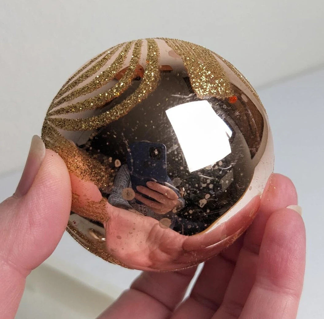 Vintage Rauch Gold Ornaments