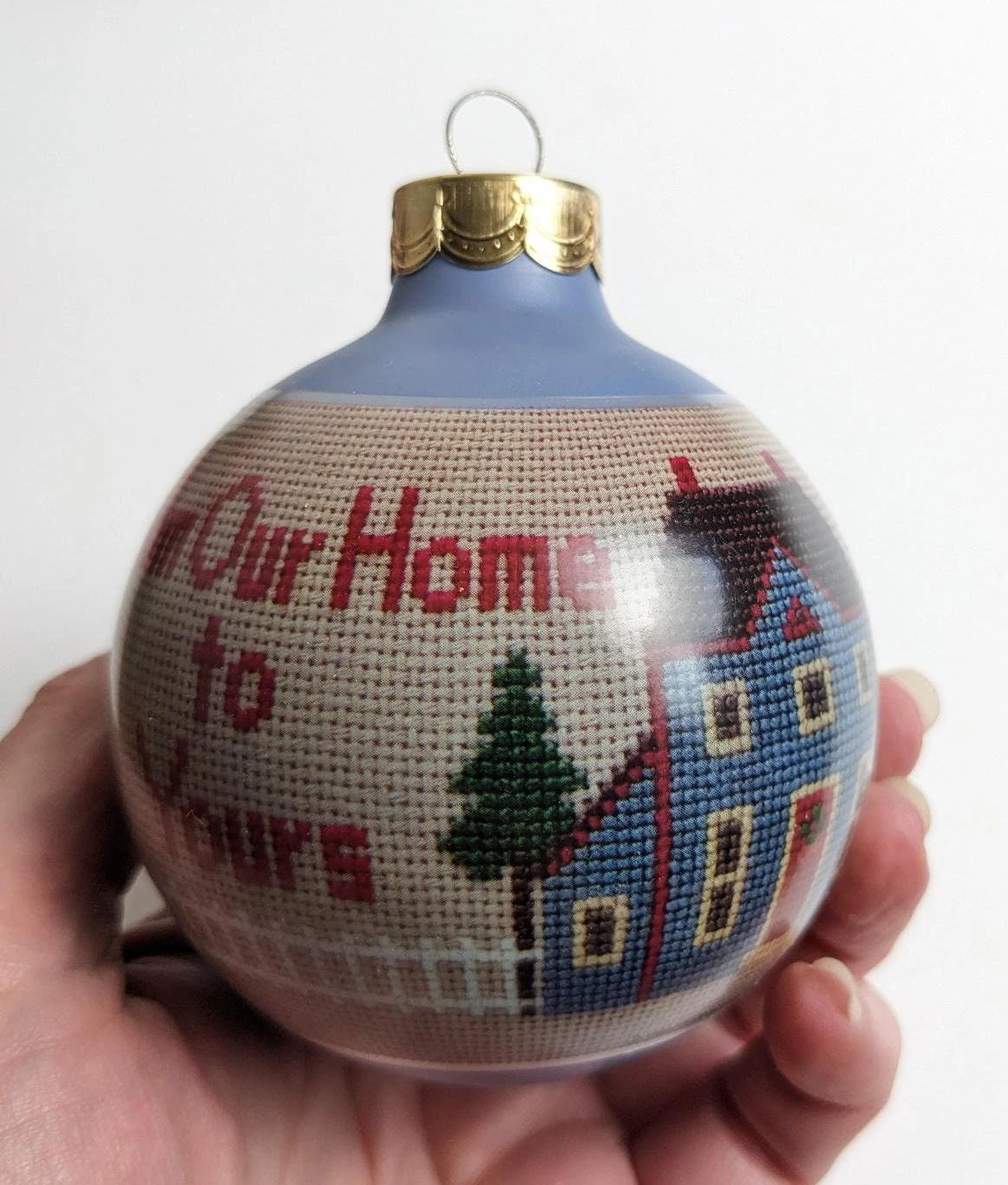 'From Our Home to Yours' Christmas Ornament