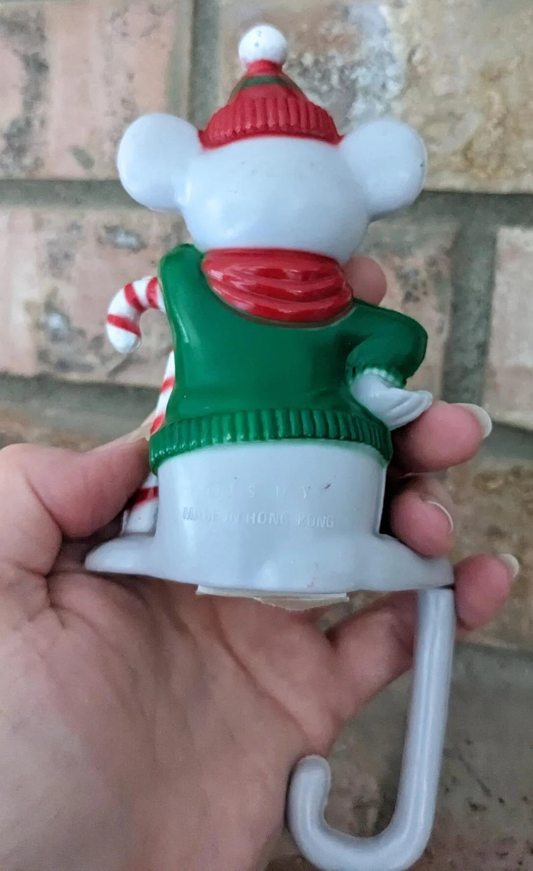 Vintage Drummer Boy and Mouse Stocking Holders