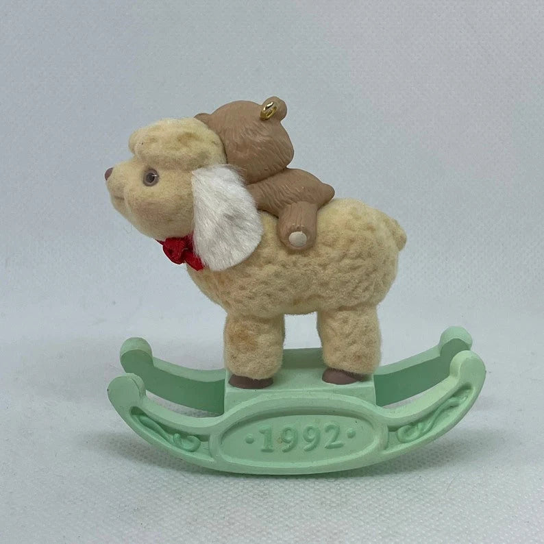 A Child's Christmas Ornament -Christmas Tree Hallmark Keepsake Ornament 1992-Personalizable