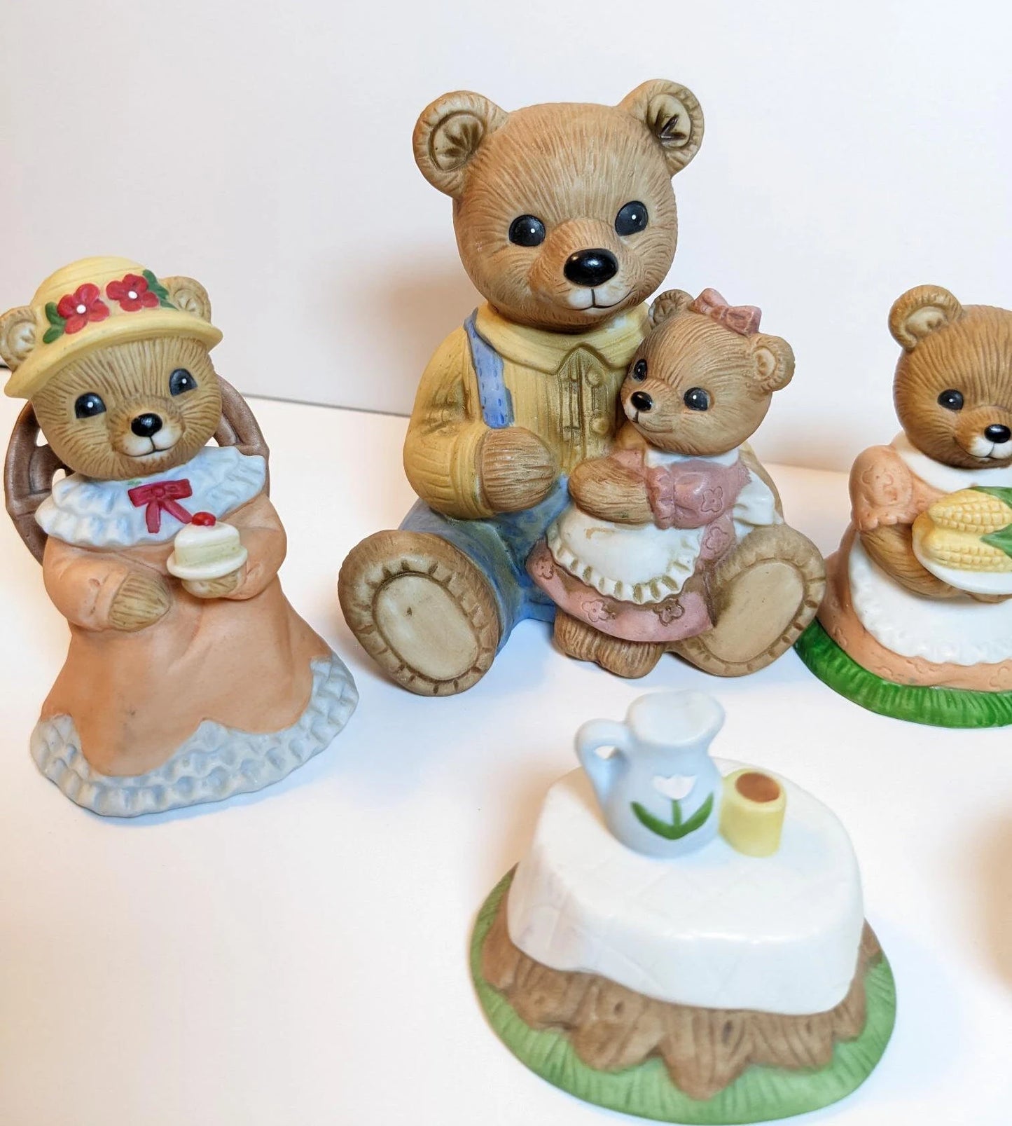 Vintage Homco Interiors Bear Set