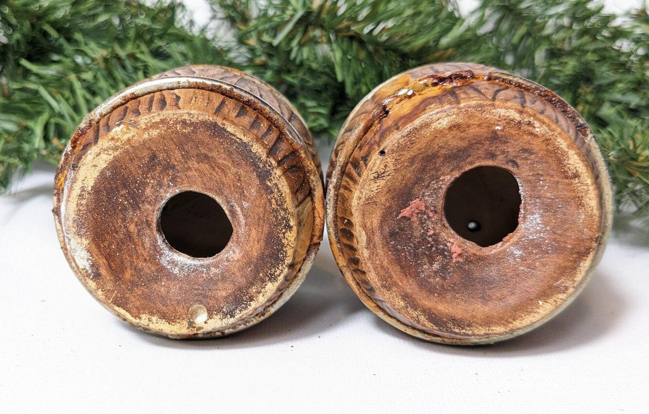 Whiskey Barrel Salt and Pepper Shakers