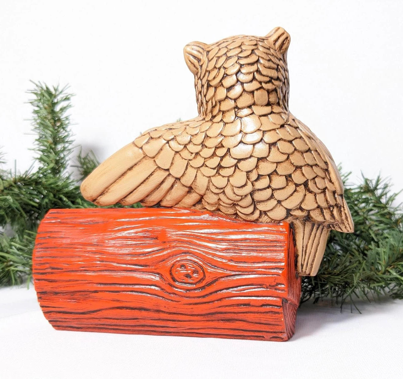 1970's Vintage Owl Business Card Holder