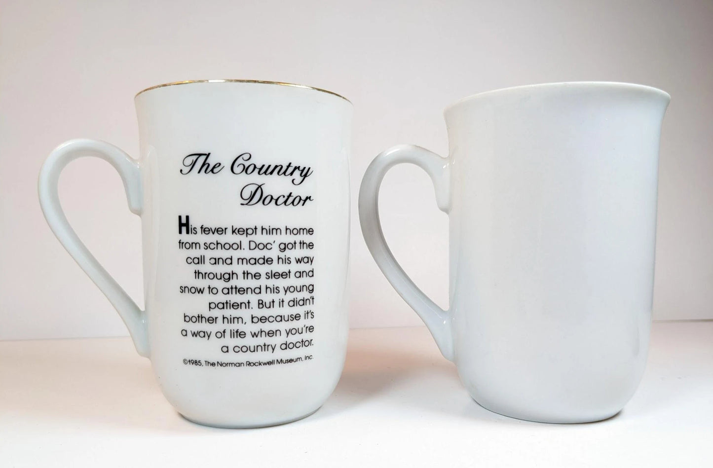 Vintage Norman Rockwell Mugs
