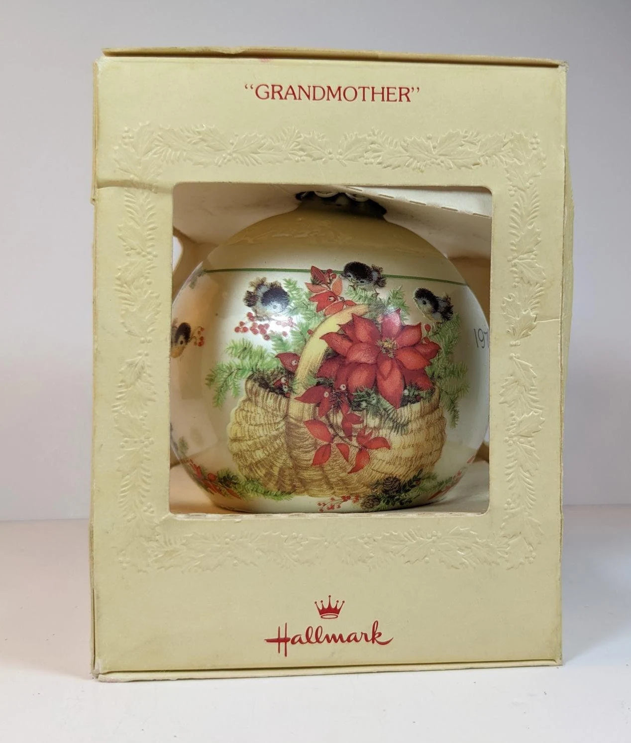 Hallmark "Grandmother" 1979 Christmas Ornament