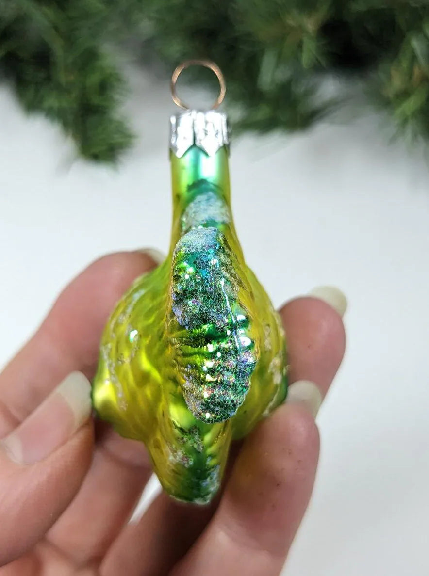 Yellow Fish Christmas Ornament