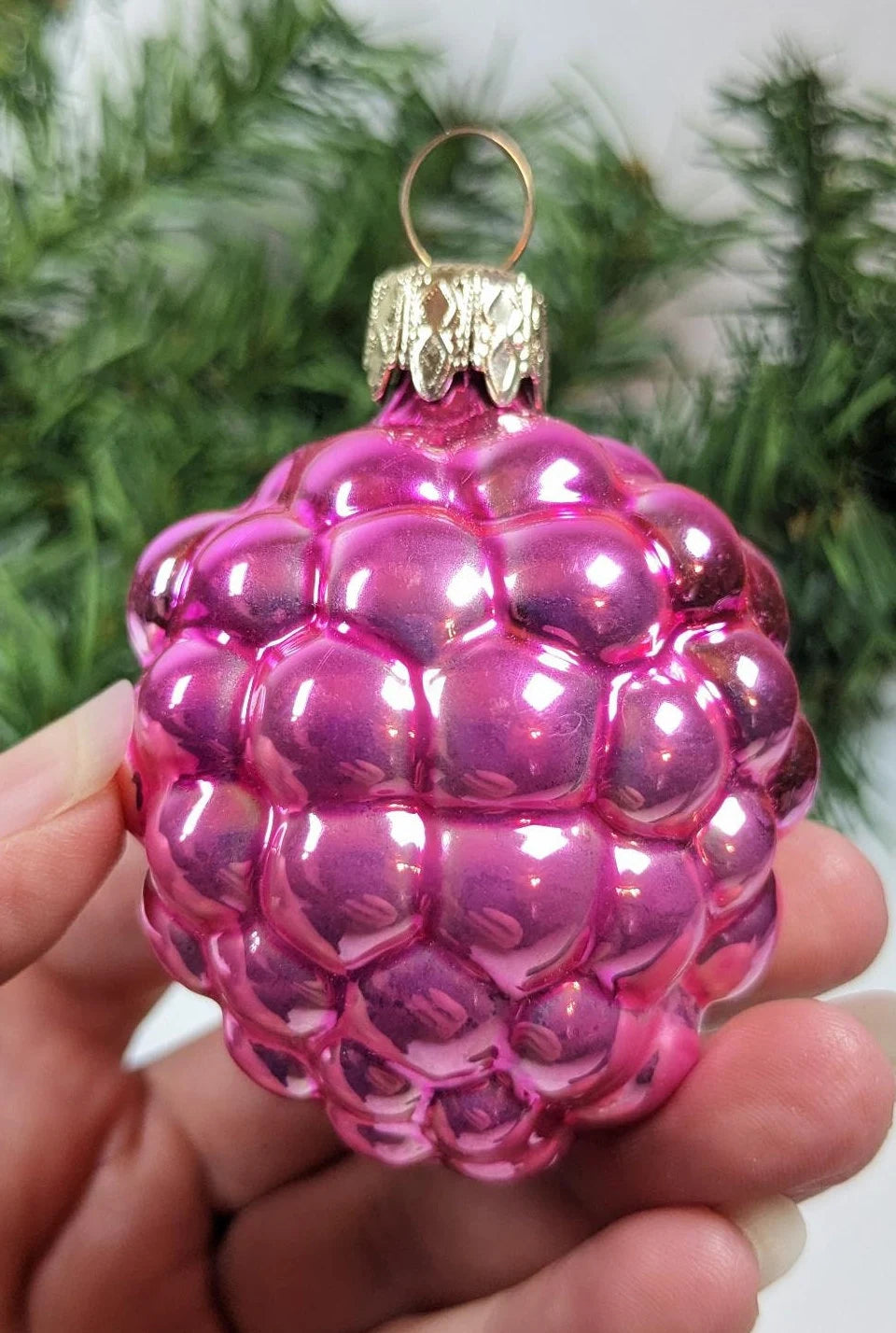 Grapes Christmas Ornament, Kurt Adler Ornament