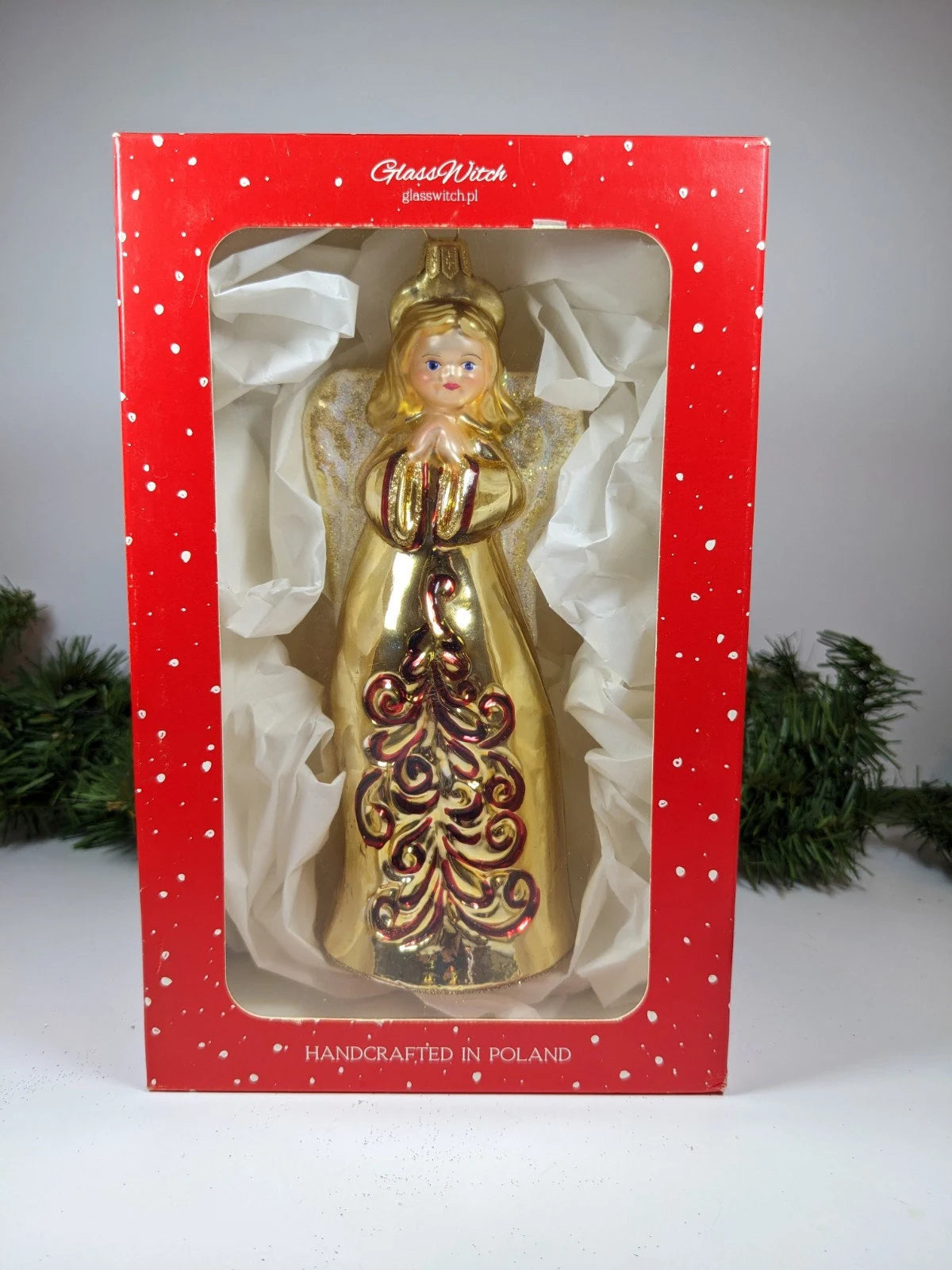 Large Christmas Angel Ornament