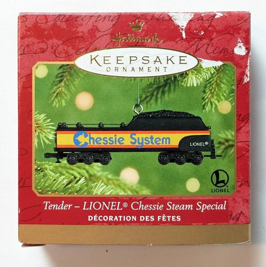 Vintage Hallmark Chessie System Special Christmas Ornament