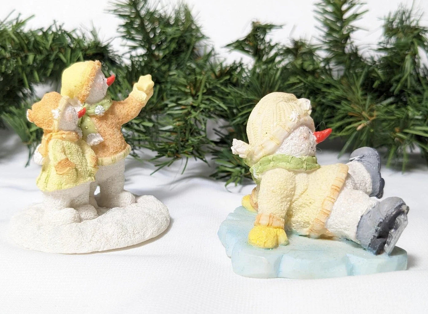 Russ Ice Sculpture Snowman Figurines