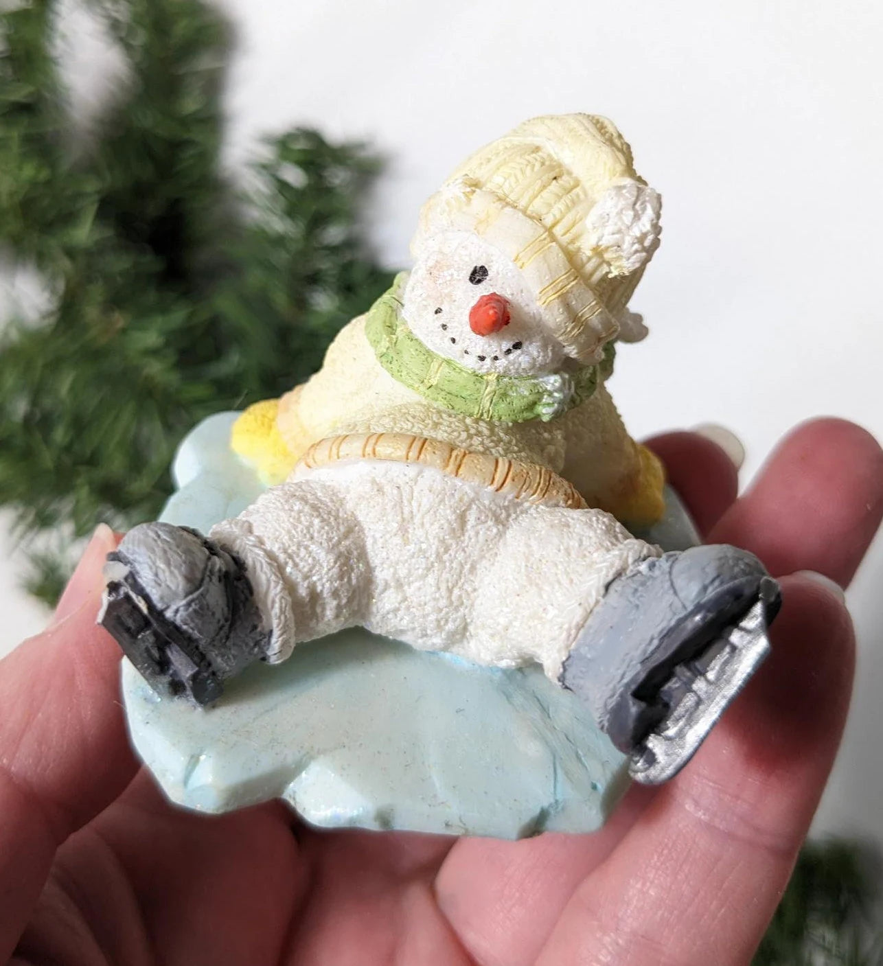 Russ Ice Sculpture Snowman Figurines