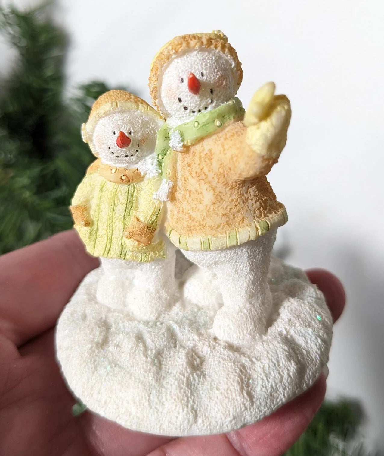 Russ Ice Sculpture Snowman Figurines