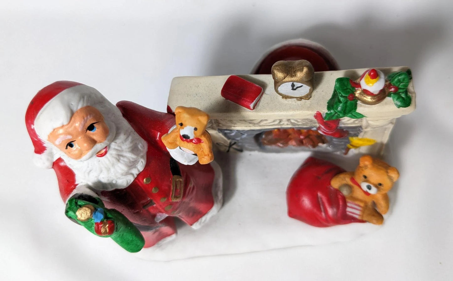 Old Saint Nick Christmas Votive Holder