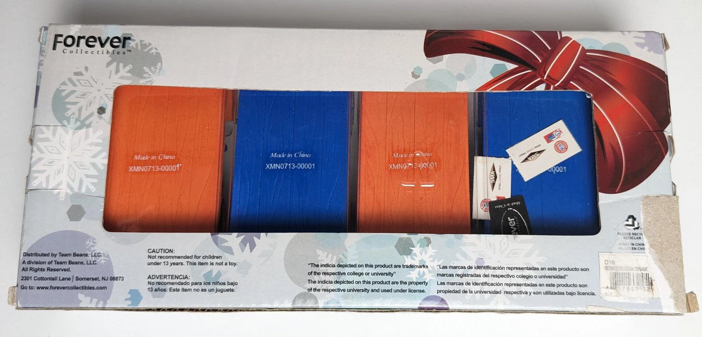 Boise State Toboggan Christmas Ornaments