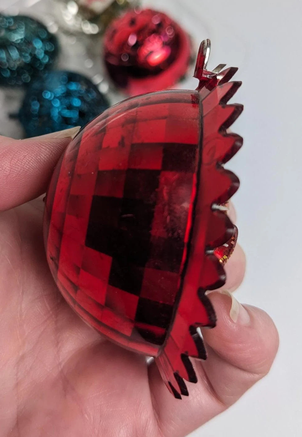 Vintage Jewel Brite Christmas Ornaments