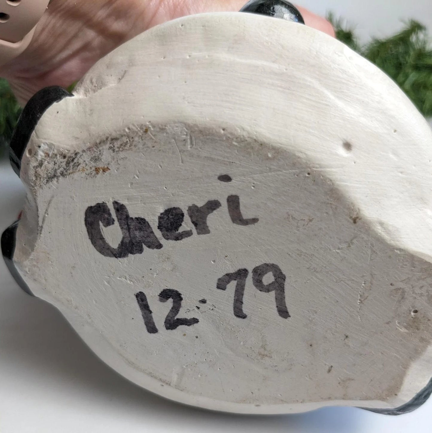 Vintage Hand Painted Ceramic Snowman