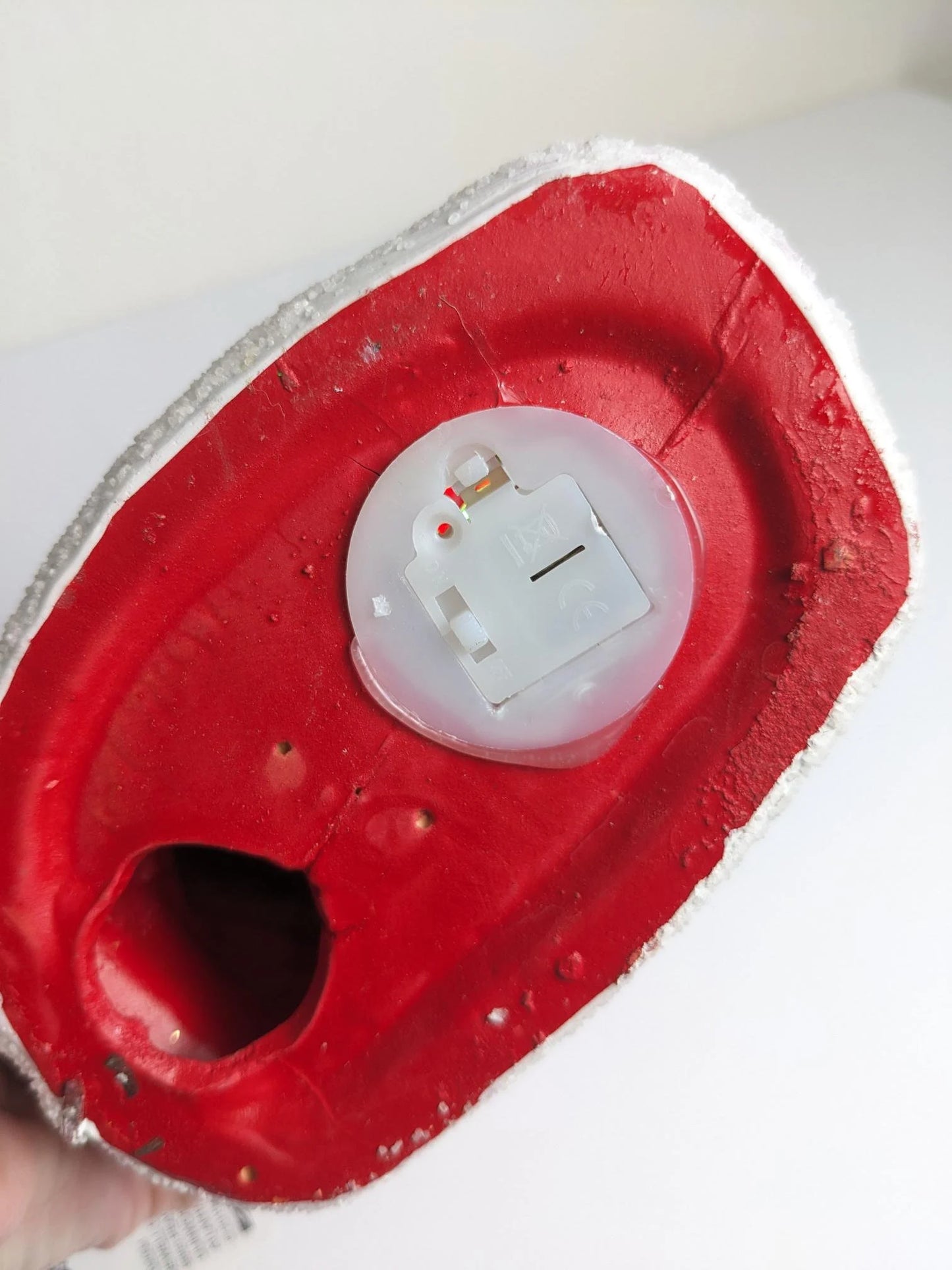 Vintage Santa Claus with LED Light Up Christmas Tree