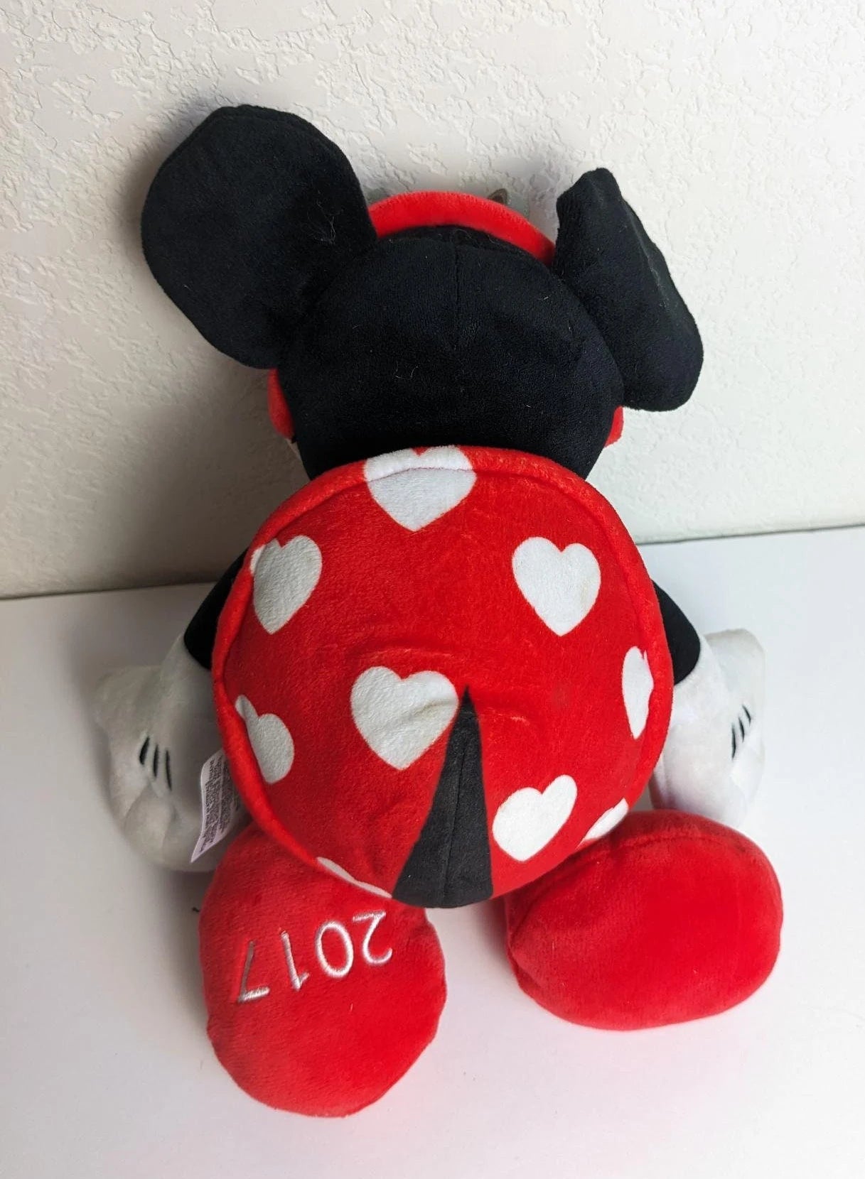 Disney Mickey Mouse Love Bug Plush Stuffed Animal
