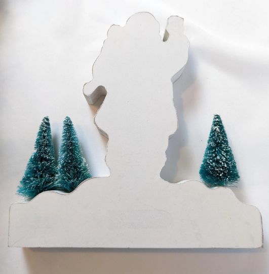 Santa "Merry Christmas" Sign