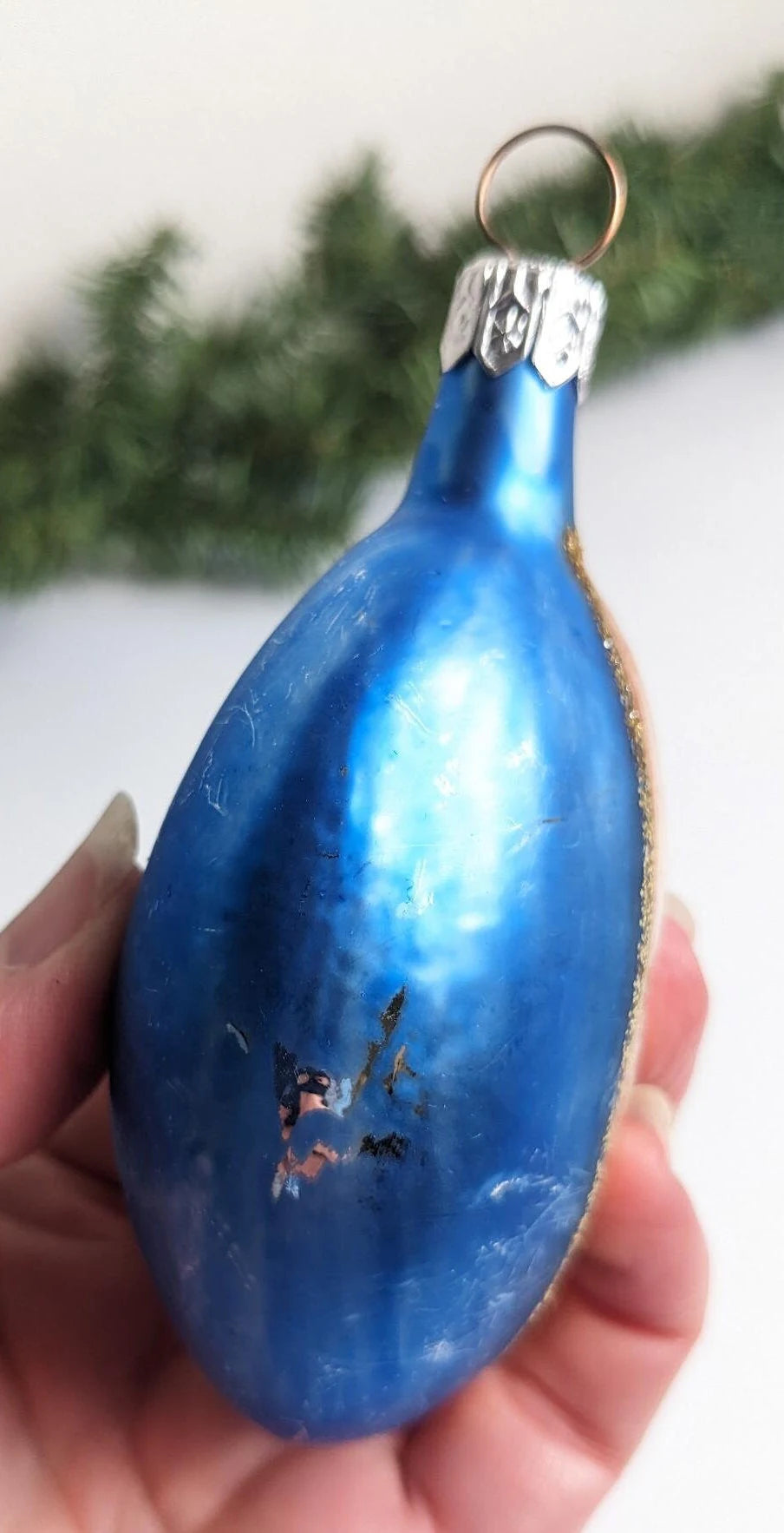 Half Moon Christmas Ornament