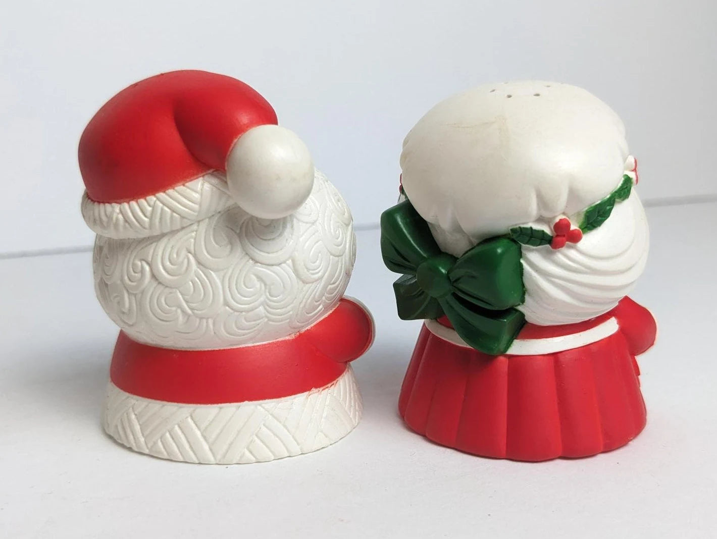 Vintage Hallmark Santa and Mrs. Claus Salt and Pepper Shakers