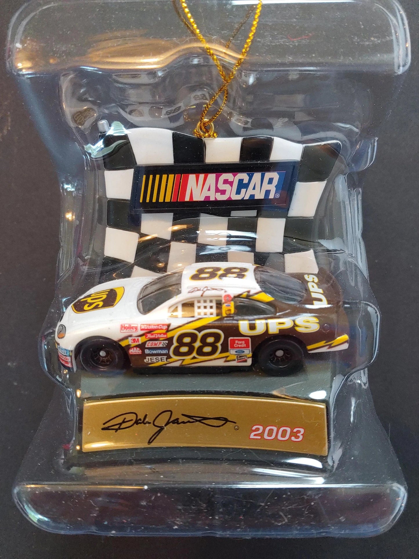 Nascar Dale Jarrett 88 Collectible Christmas Ornament
