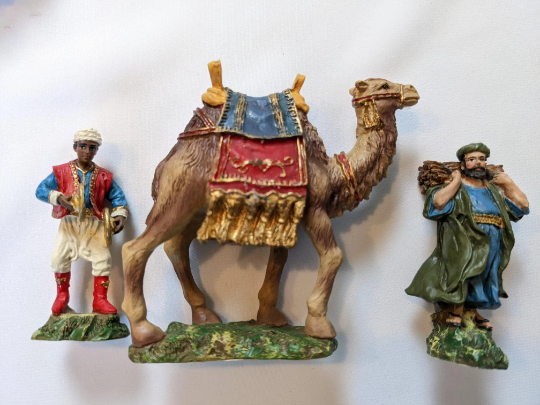 Hawthorne Village Christmas Nativity Figurines