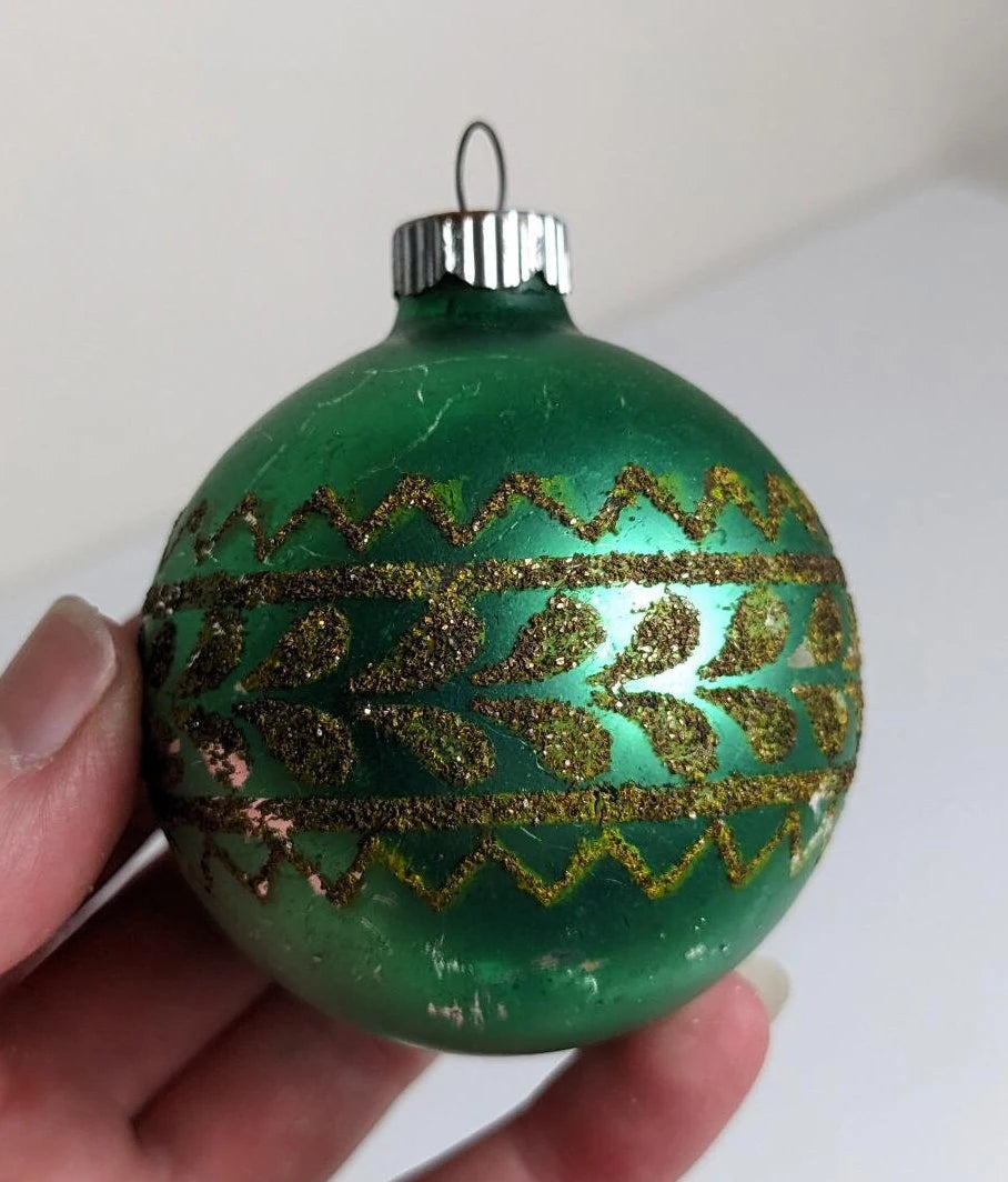 Vintage Shiny Brite Christmas Ornaments