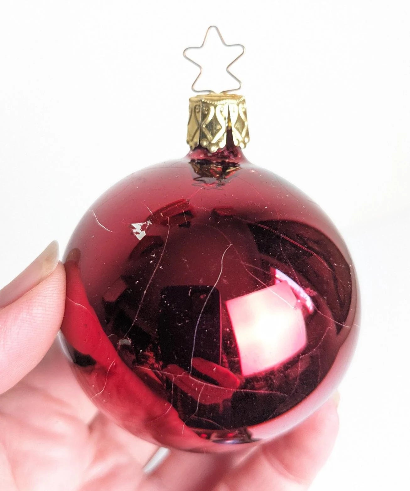 Vintage Inge Glas Christmas Ornaments