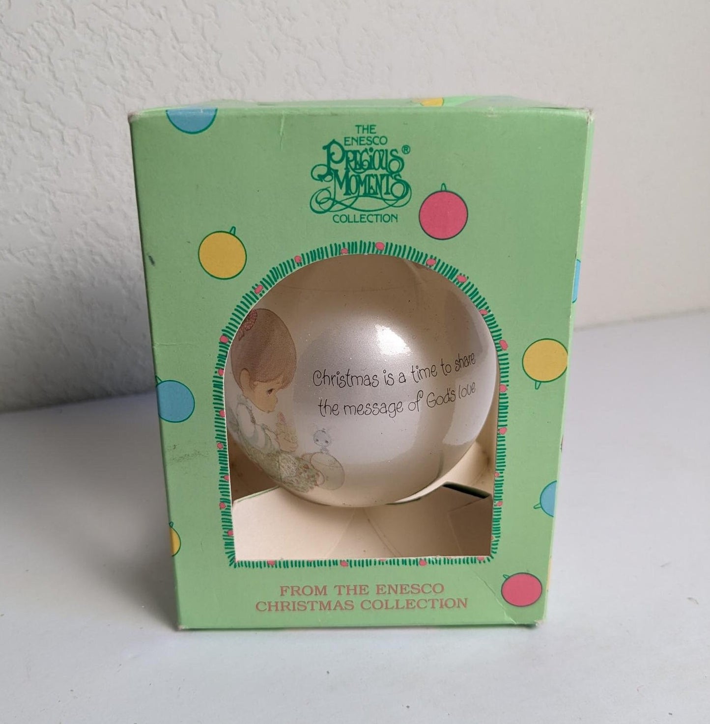 Vintage 1980 Jonathan & David Enesco Precious Moments Ornament