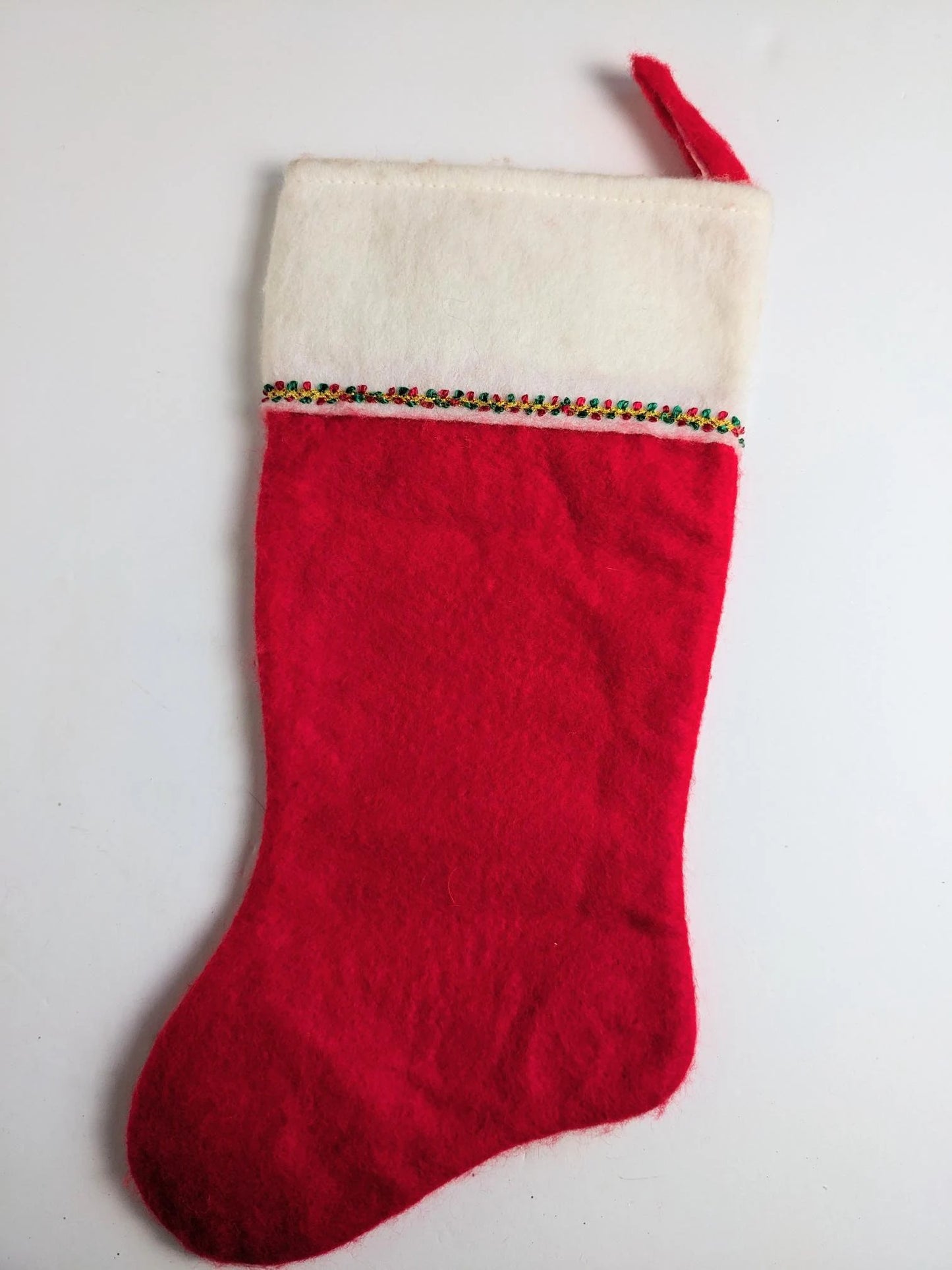 Vintage 1983 Giordano Christmas Stocking