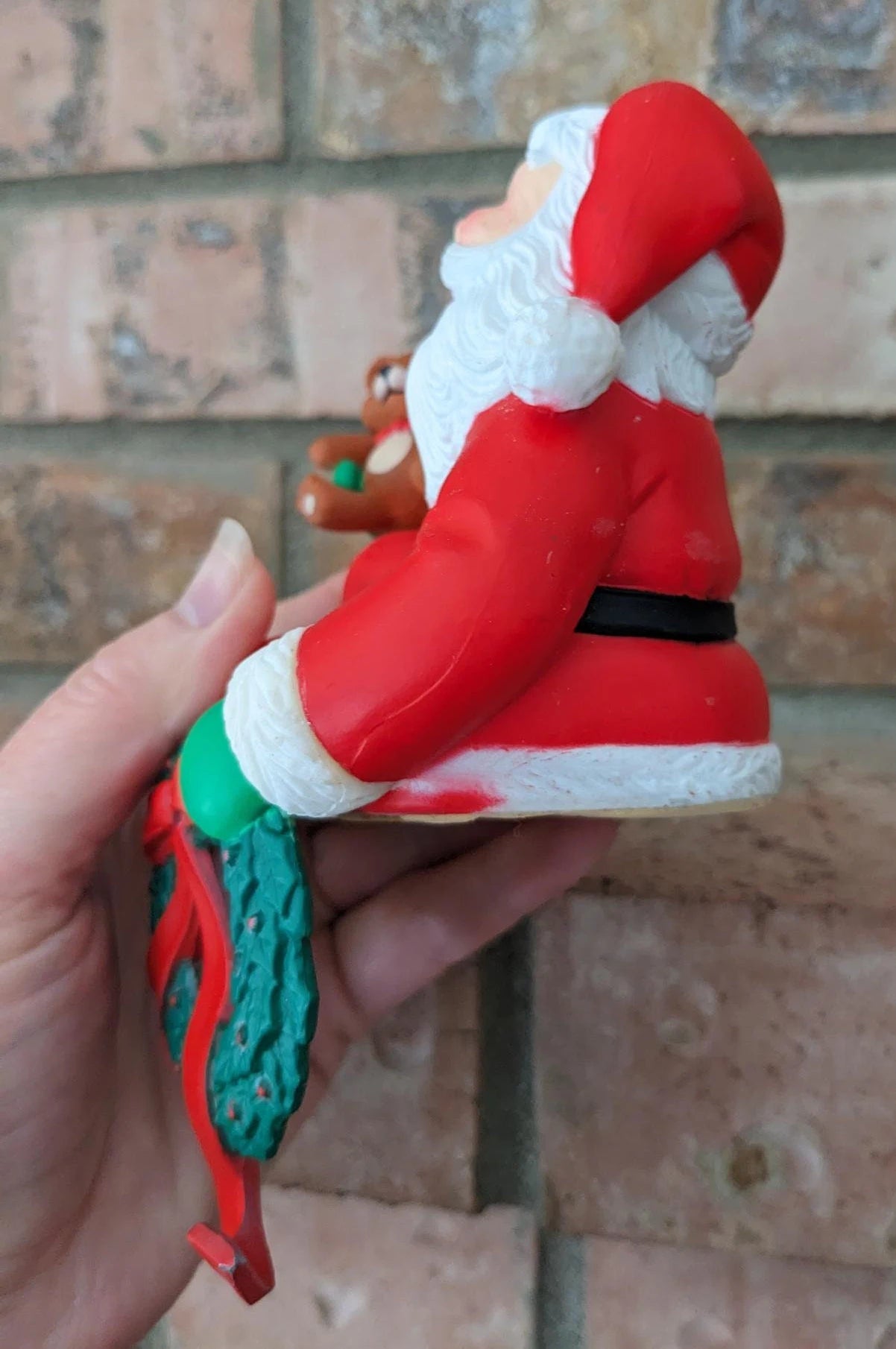Santa Claus Christmas Stocking Holder